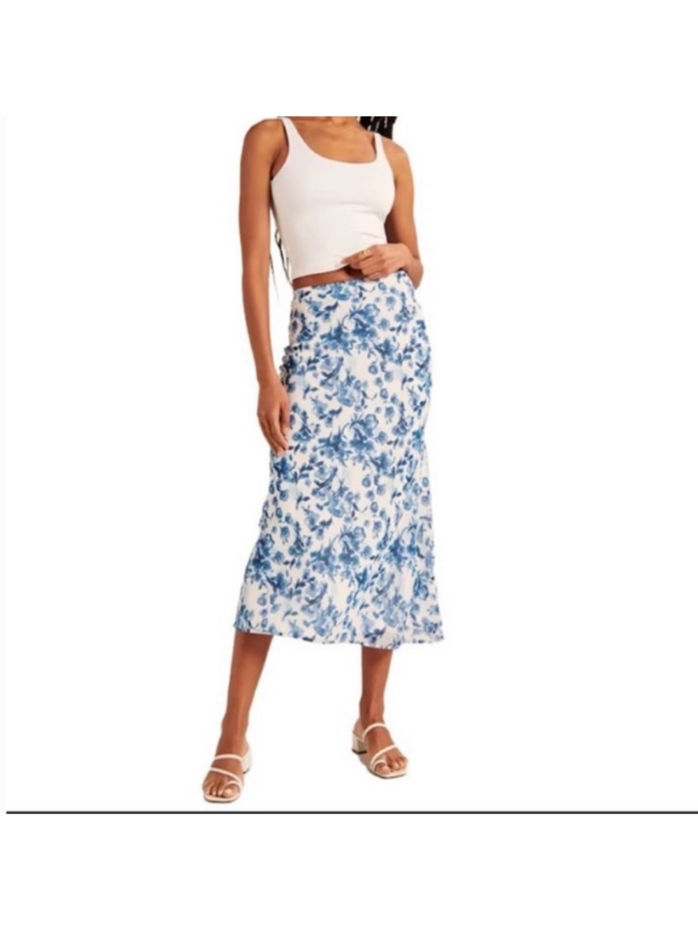 Abercrombie and Fitch floral maxi skirt size large